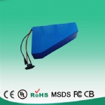 36V15Ah inner  Lithium Triangle Battery for electric bike