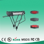 36V/48V Rear Rack 1# lithium battery for Ebike