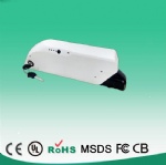 36V/48V White Billhead Shark Lithium  Battery for electric bike